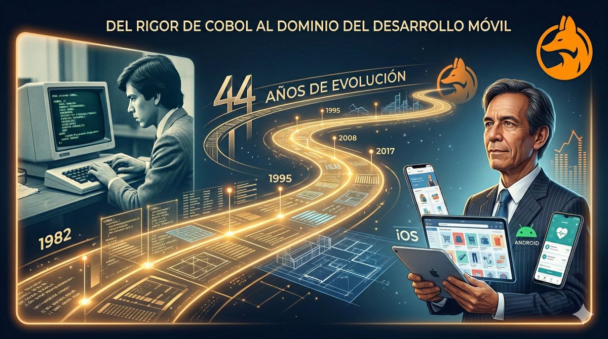 datafoxsoftware's tweet image. Qué tienen en común un sistema bancario de 1982 y tu próxima App? 🏦💻

Empecé en COBOL a los 17 años, donde el rigor era ley. 
Tras 44 años de evolución, esa ingeniería de 'hierro' es la que inyecto en cada App nativa de Datafox.

🚀 Vista: datafox.mx/apps.html