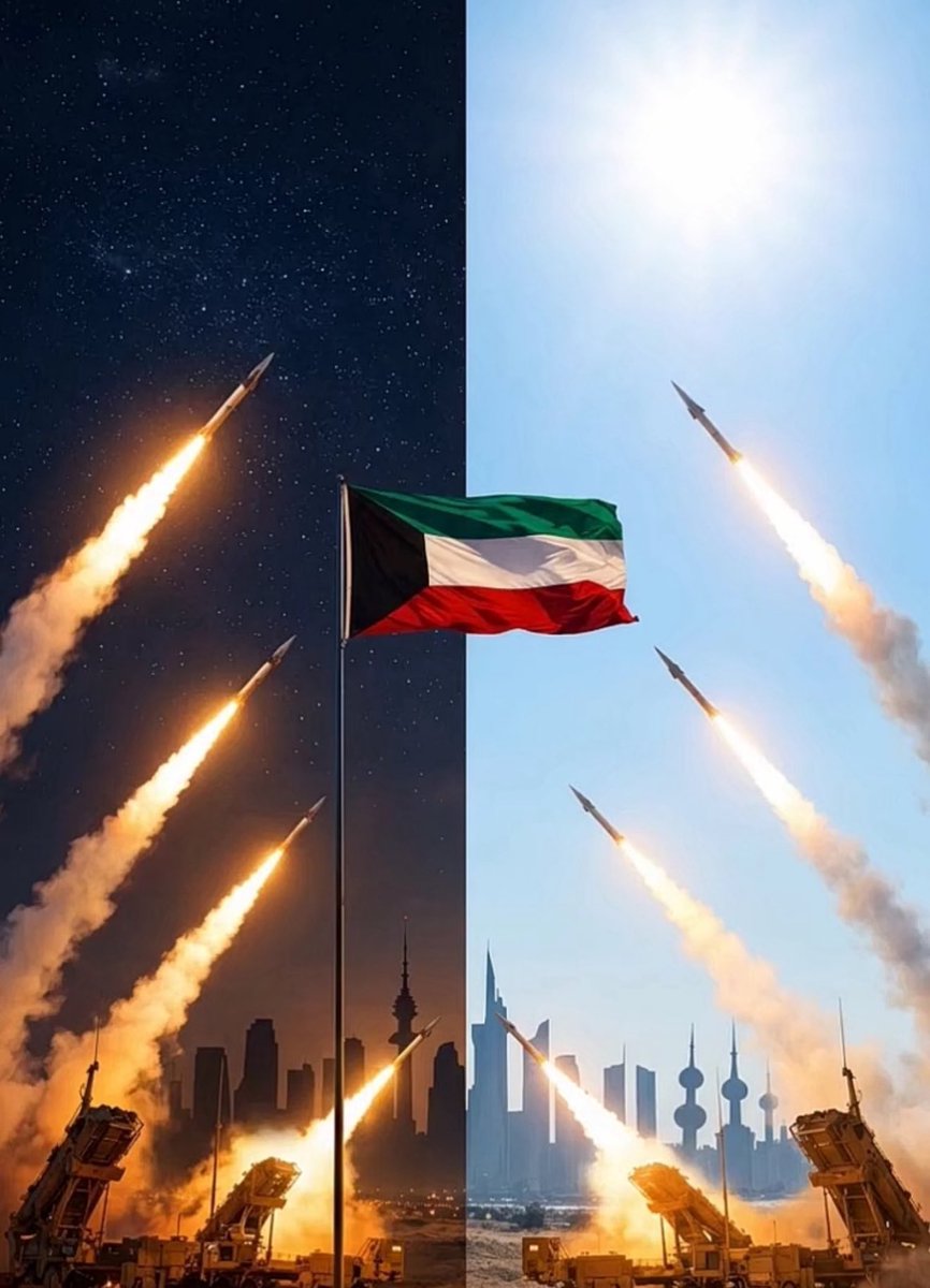 من خلقة   الدنياا   وحنا   نكافح  
ما هي جديدة غير سجل يا تاريخ

الخوف ما من خوف و الكيل طافح 
ولا زالت  الطنخة تحث المطانيخ

اذا     لفيتونـا     بـ نار(ن)    تلافح 
يرحبون الشعب   ويرحب  الشيخ

مثل ما   نقدر   باليدين   انتاصفح 
نقدر نصافحكم   بروس الصواريخ

#الكويت_خط_احمر
