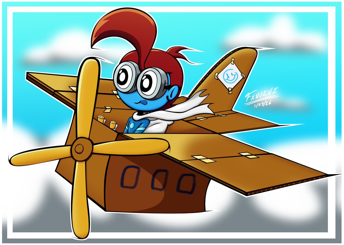 FXNUEVE's tweet image. Vuelo en el 30 de abril

#originalcharacter #drawing #dibujodigital