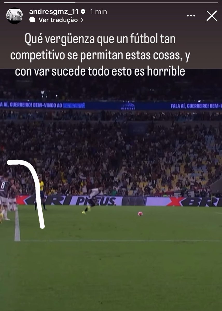 vasco_xtra's tweet photo. Finalmente alguém do Vasco se posiciona (e não é ninguém da diretoria)

Andrés Gomez usa palavras fortes para criticar erro absurdo de arbitragem contra o Vasco: VERGUENZA! https://t.co/2n6H7eIr2z