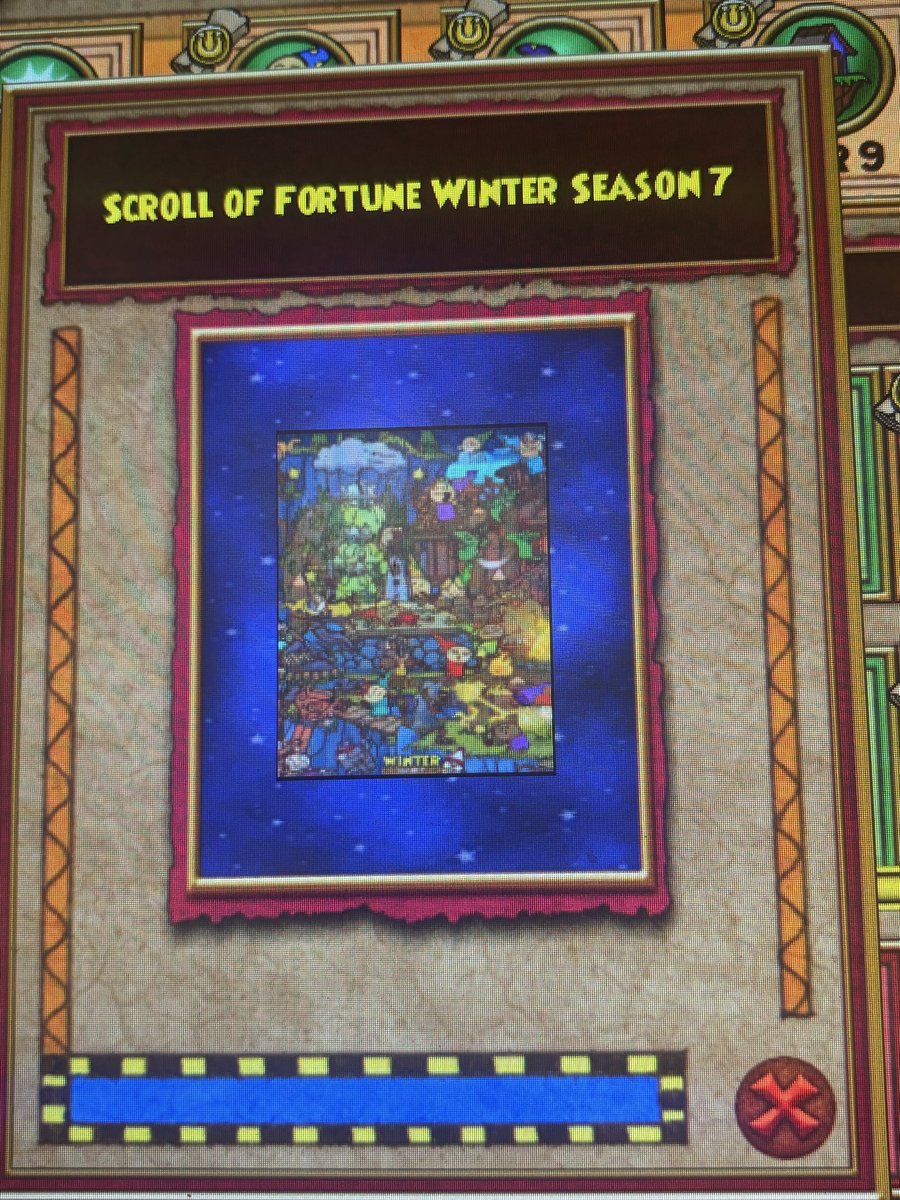 does anyone have the most recent scroll of fortune painting and wouldn’t mind selling it to me? 😭 this is the first time i didn’t complete a scroll in time
