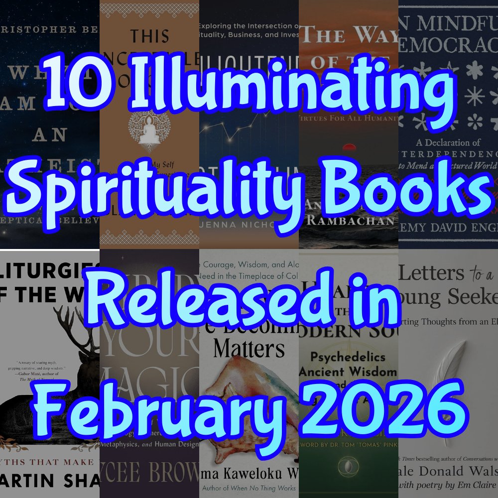 Myth as medicine. Democracy as spiritual practice. Business as ethical vocation. This month’s best new spirituality books reimagine what it means to live with depth in a complex world. Read the full reviews at: balancedachievement.com/spirituality/1…