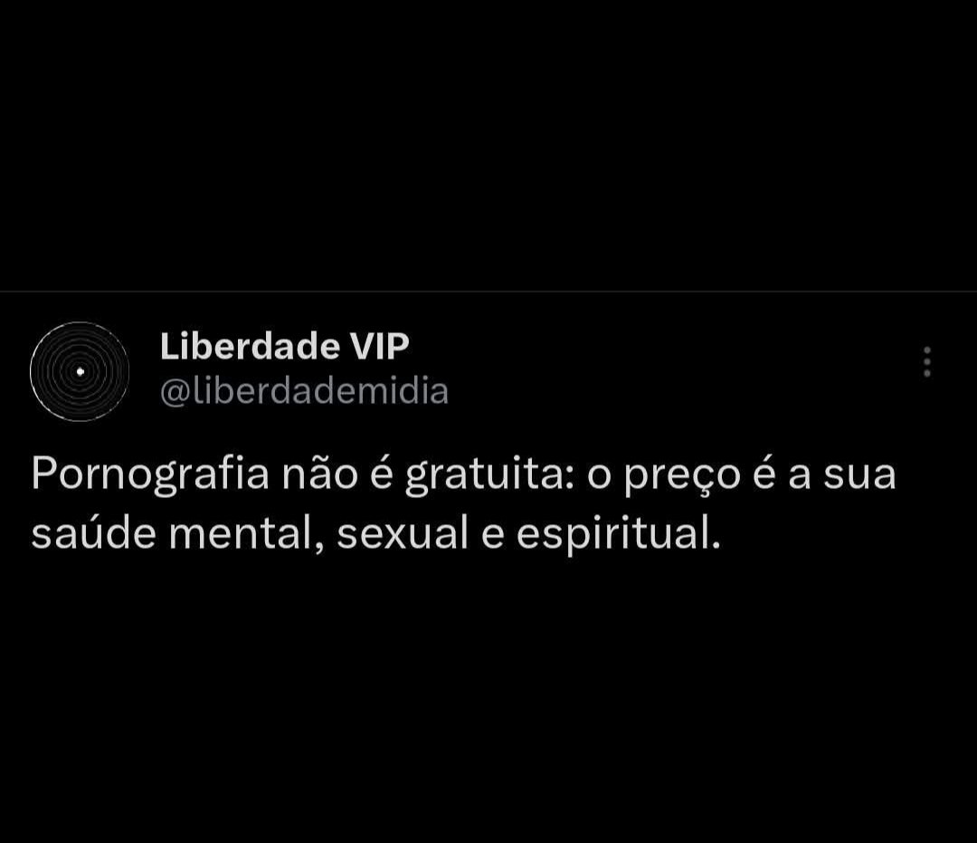 "Só pra lembrar que os sionistas estão por trás de quase todos os maiores sites pornográficos do mundo. Eles querem controlar e dominar a sua mente, pra te deixar cada vez mais fraco, frívolo e adestrado."