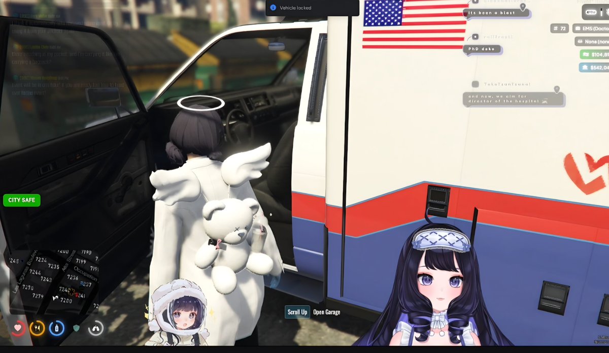 Nasa Galaxy loses the helmet to be an EMS doctor #ErisaLIVE #DistrictV