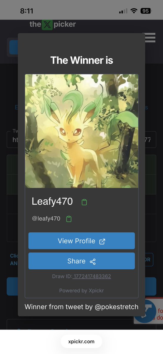 Congratulations <a href="/leafy470/">Leafy470</a> on the giveaway dub!! 

Thank you to everyone who participated and tagged <a href="/Poke_gRind/">J.Rind</a> 😂 Look out for the next one in a month or so! 

Please DM me with your info/address and it’ll be sent on Tuesday! 🙌
