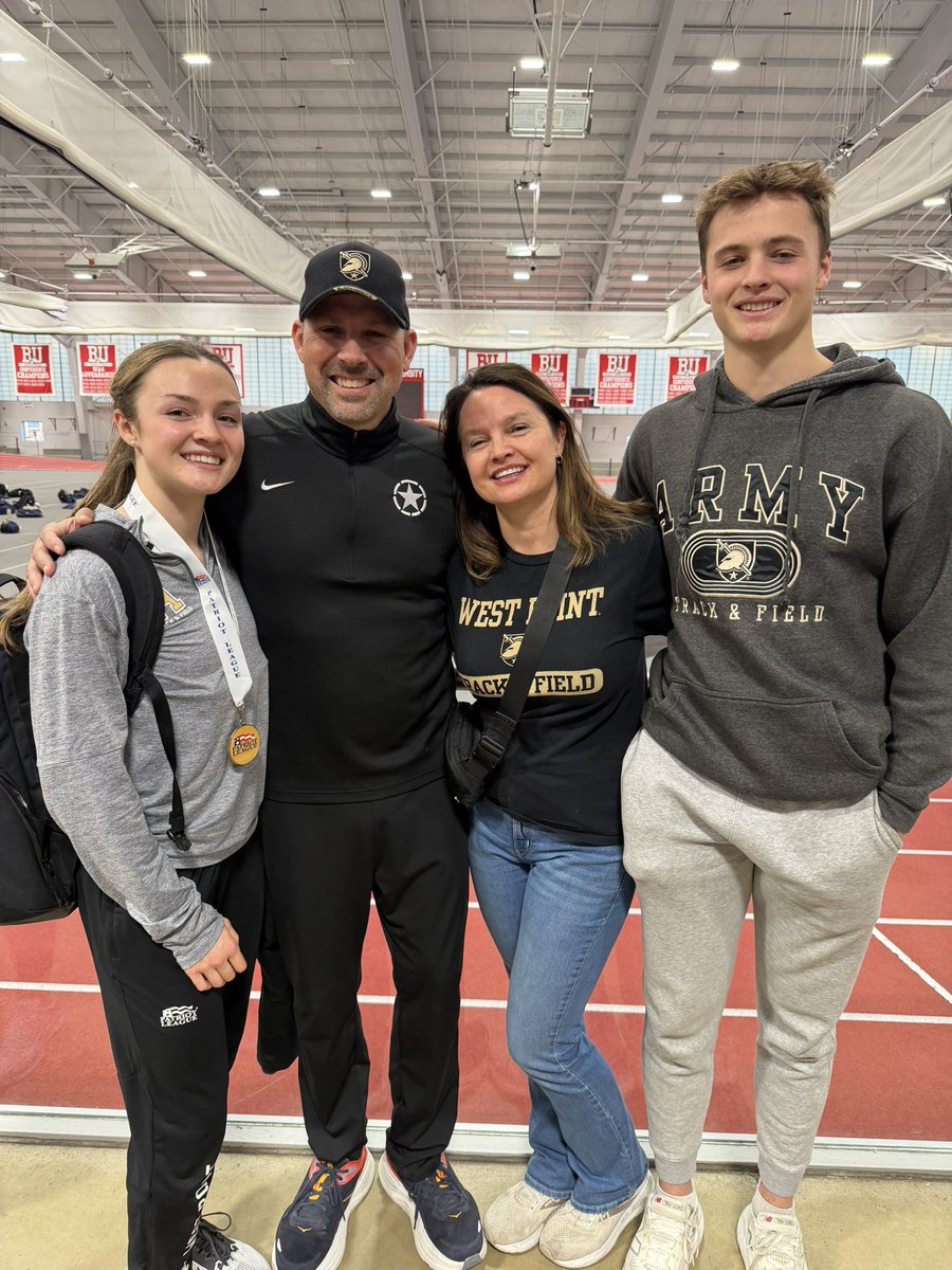 pastorkibbe's tweet photo. Epic @FaithKibbe performance @ the Patriot League Indoor Championships! 
3/1/2026

🚨Her @ArmyWP_TrackXC 4x400 team clocks 3:41.15 Army women’s 4x400 Record -1st Place! 
🚨Faith ran a 55.47 in the open 400 - placed 6th overall…..
🚨🚨Ranks #3 All-Time Army women’s indoor 400 https://t.co/ZbgP3gZlLO