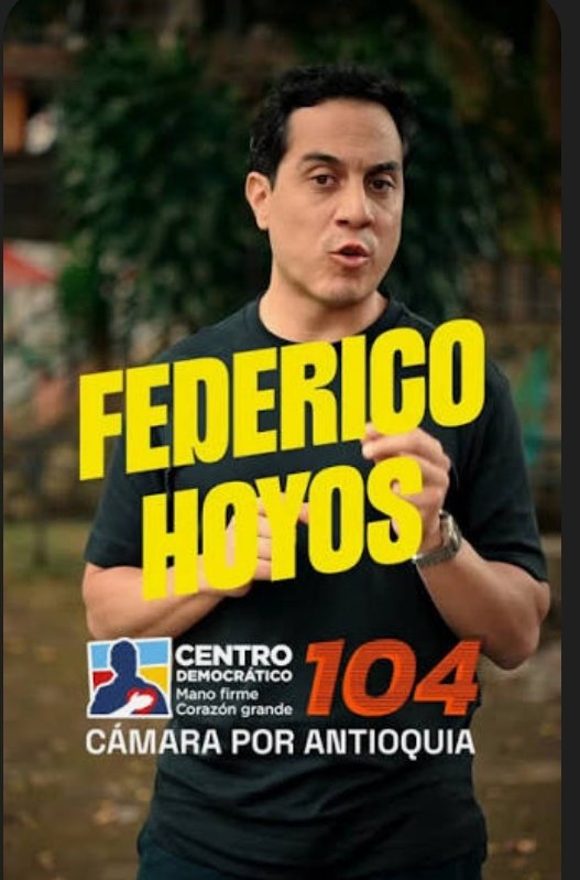 Este 8 de marzo vamos re firmes al congreso con el CENTRO DEMOCRÁTICO

Ese voto no podemos inventar, se llega a montar un tipo como Cepeda y necesitamos una muralla 

Y si no saben por quien votar en Antioquia a la cámara, vamos a la fija con <a href="/FedericoHoyos/">Federico Hoyos</a>