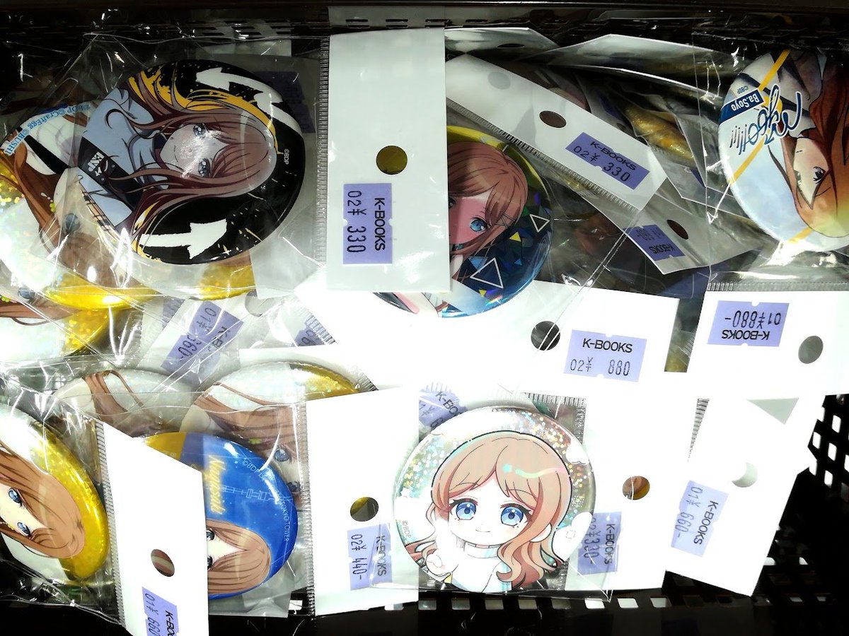 入荷情報】 バンドリ！ MyGO!!!!! MyGO!!!!! 缶バッジ まとめて入荷