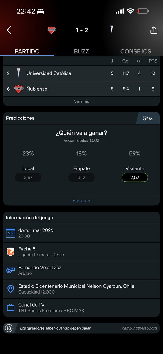 RMG_CL's tweet photo. @nublenseSADP Para la próxima que nos arbitre Vejar, tristemente hay que apostar a los regalones. Mismo robo que el 2023 https://t.co/H4cQm2dJaI