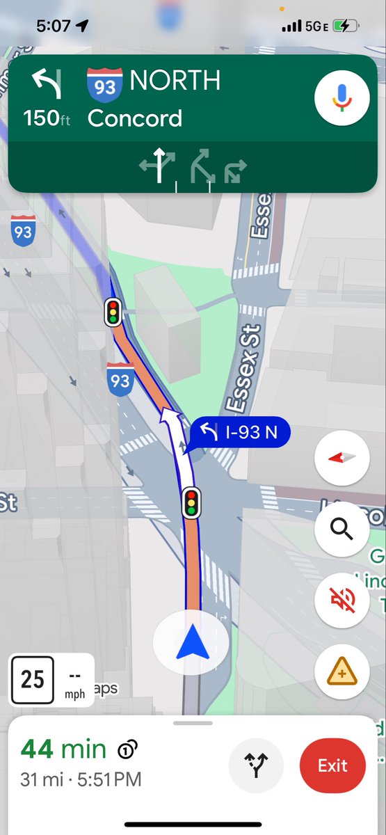 I wanna see it get on 93 from downtown
