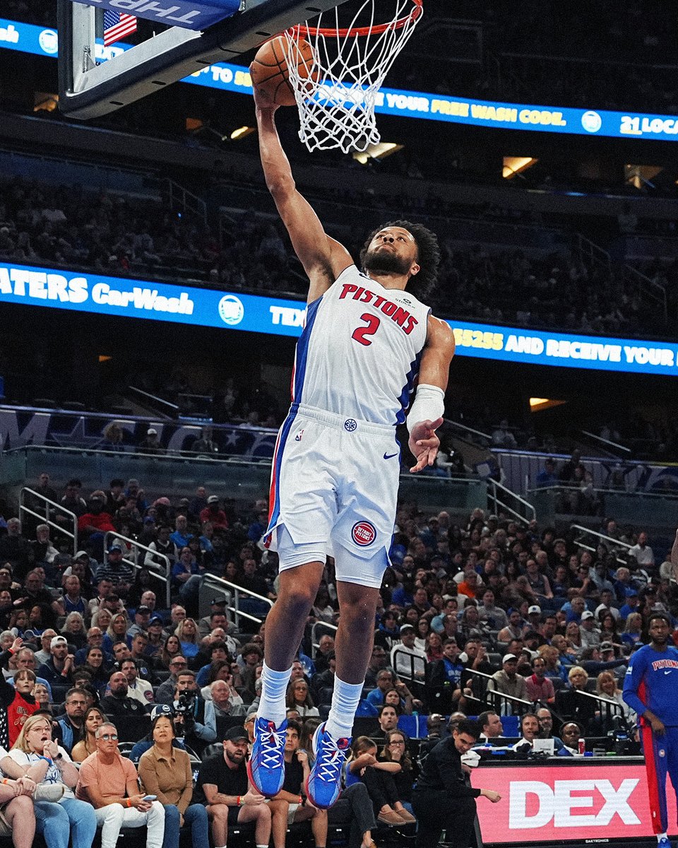 Cade Cunningham 🤝 Dave Bing
Tonight was Cade's 21st career game with 20+ PTS and 10+ AST, tying him with Dave Bing for the 2nd-most in Pistons franchise history!