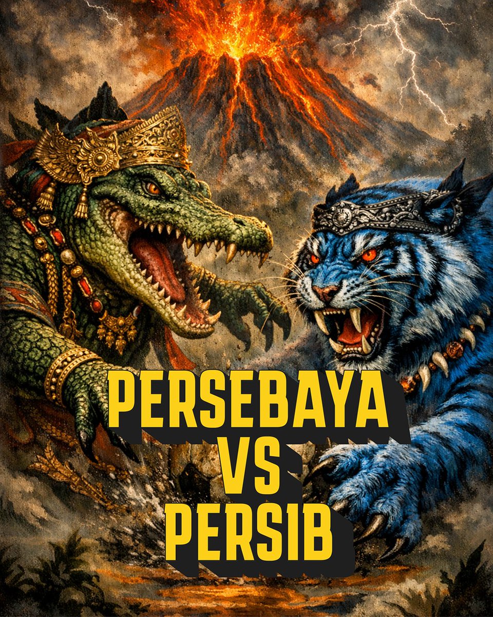 Derby terpanas musim ini sebentar lagi! 🐊💚 vs 🐯💙

Persebaya <a href="/persebayaupdate/">Official Persebaya</a> vs Persib <a href="/persib/">PERSIB</a> di GBT – siapa yang bakal bawa pulang 3 poin?

Green Force siap bikin Lautan Api membara!

#PersebayaVsPersib #persebaya #persib #BRISuperLeague #EMCOPaint #WarnaBicara