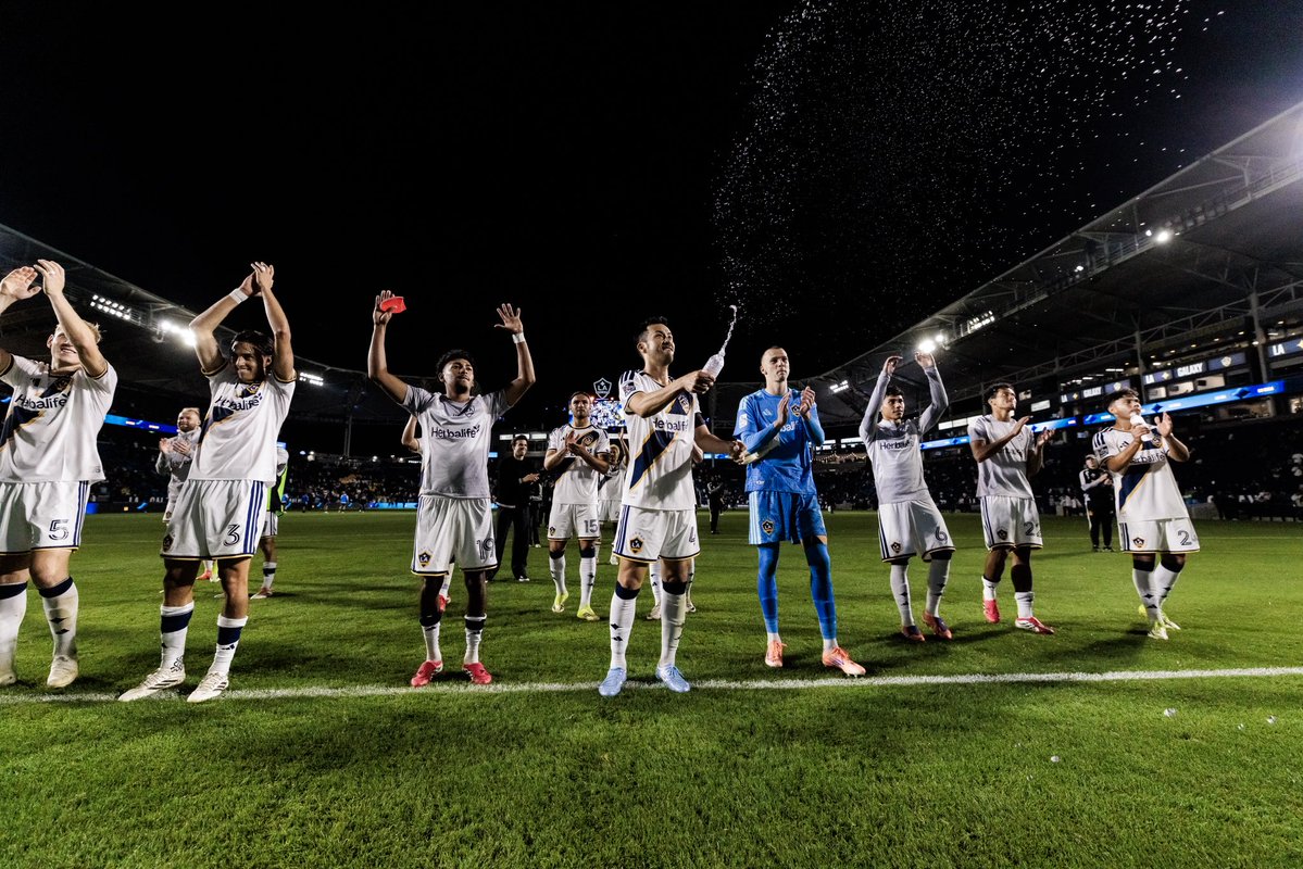 #LAGalaxy first 4 games in 2025:

L vs. SD
L vs. Vancouver
L vs. Herediano
L vs. STL

First 4 games in 2026:

D - San Miguelito
D - NYCFC
D- San Miguelito
W- Charlotte