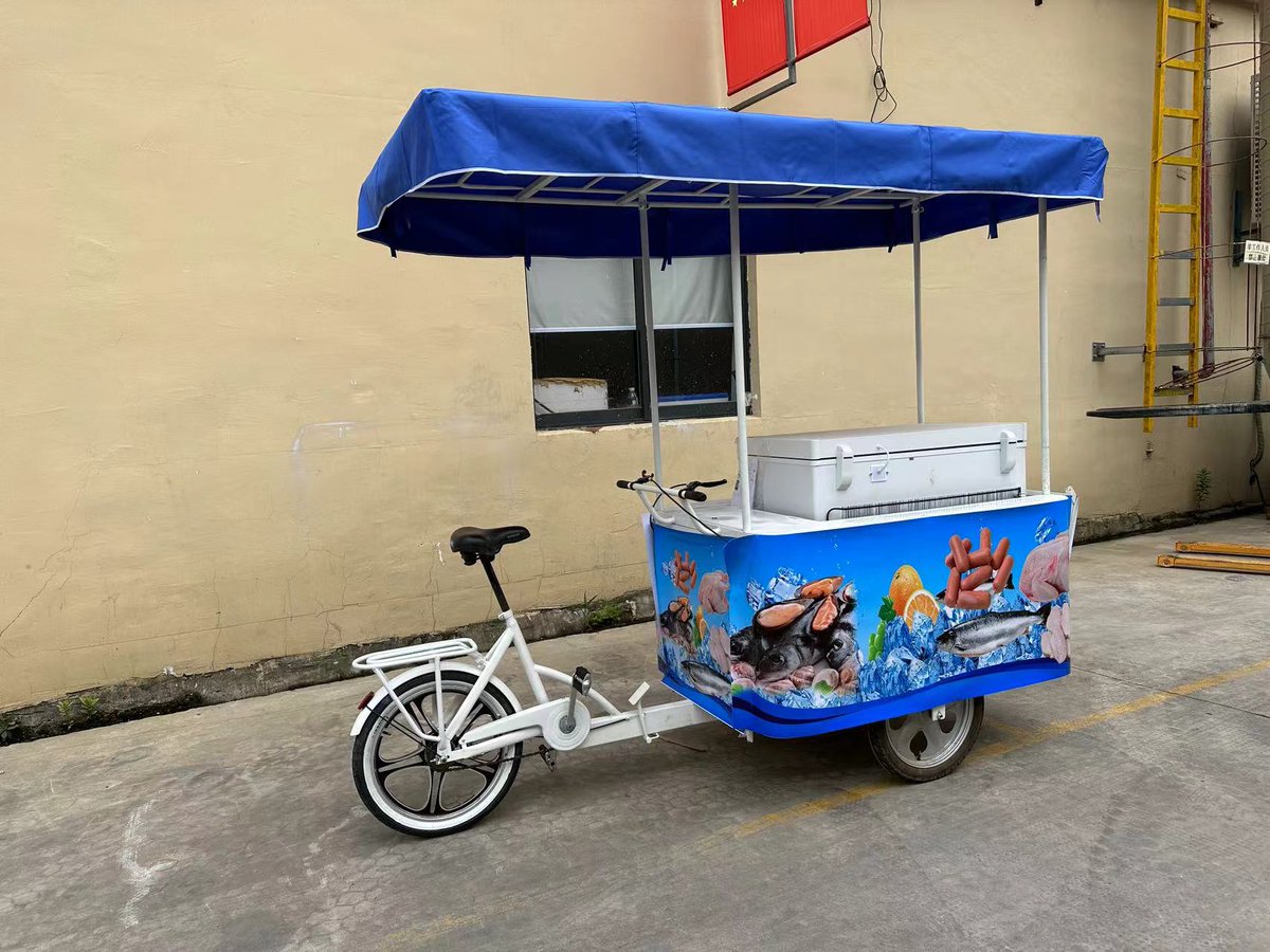 solarcoolershub's tweet image. 🍦☀️ 208L Solar Ice Cream Tricycle Cart
✅ Large 208L capacity
✅ Solar panel powered system
✅ Deep chest freezer
✅ Perfect for outdoor &amp;amp; remote areas
Whatsapp: 86-15757277513
#solarfreezer #dcrefrigerator #fridge #tricycle