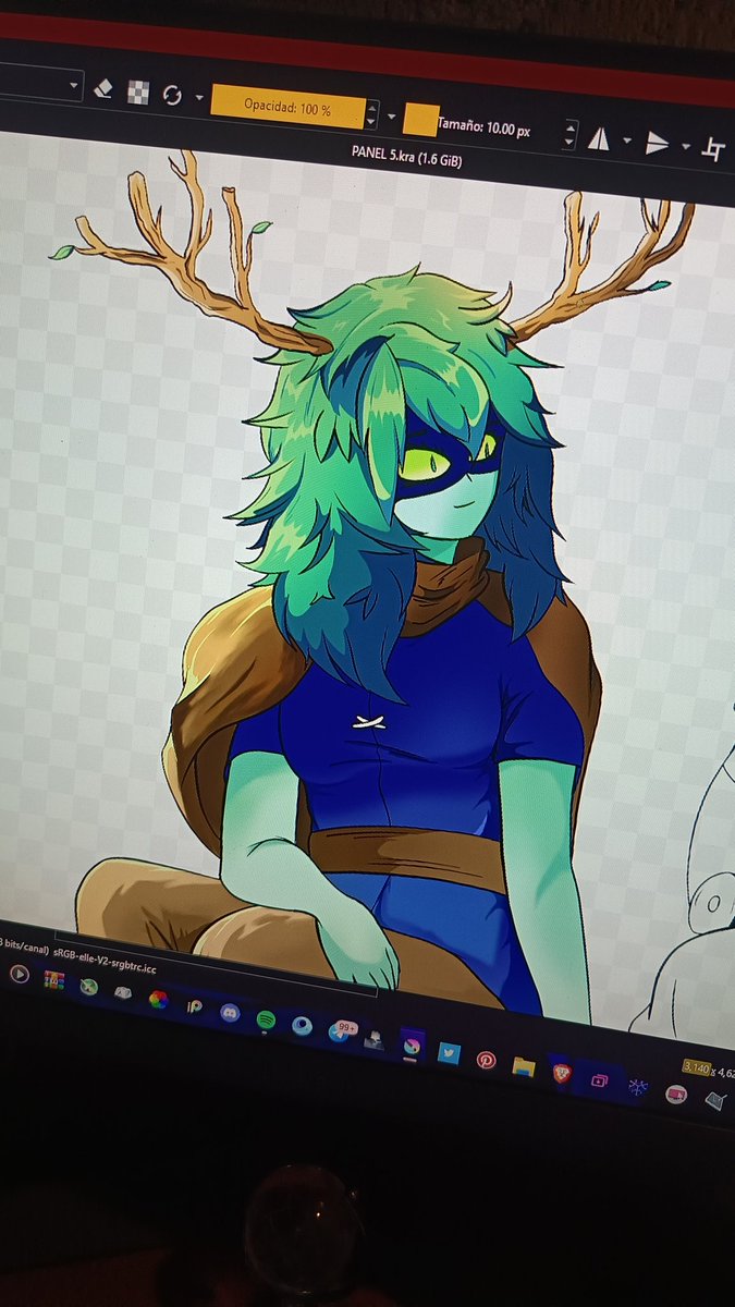 Ustedes que opinan ya entro en principiante?? 

#huntresswizard #digitalart