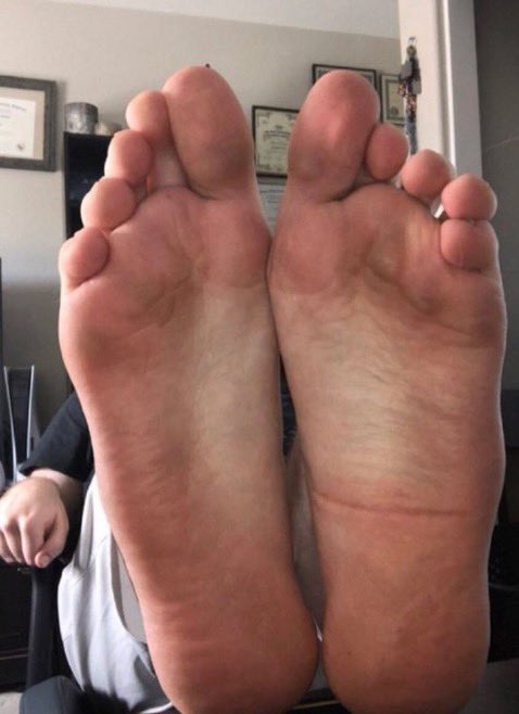 Some of you said you like big dirty feet