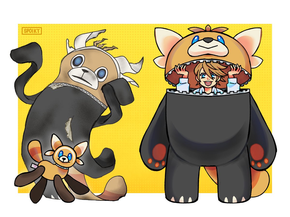 The homunculus of the friend group #persona4 #pokemon