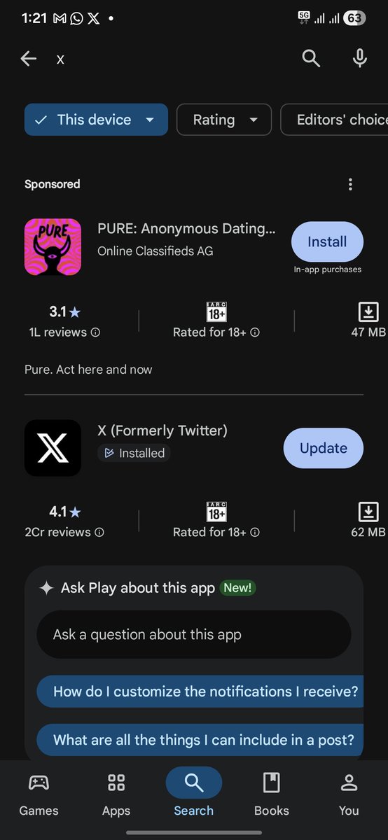 Anonymous tweet media