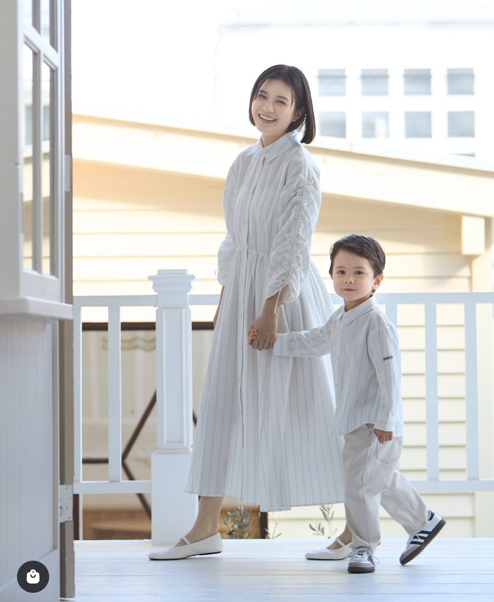 今期プティマインの親子リンクコーデが可愛すぎる～～.ᐟ.ᐟ