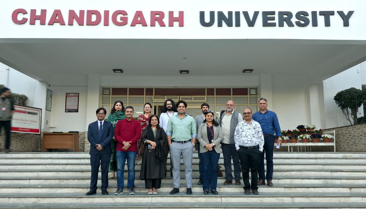 mht_shr's tweet photo. Honored to be part of the @Chandigarh_uni Board of Studies for Bachelor of Fine Arts and Master of Fine Arts programs.

#BoardOfStudies #AcademicLeadership #CurriculumDevelopment #ThoughtLeadership #EducationMatters https://t.co/PwPIw78GUg