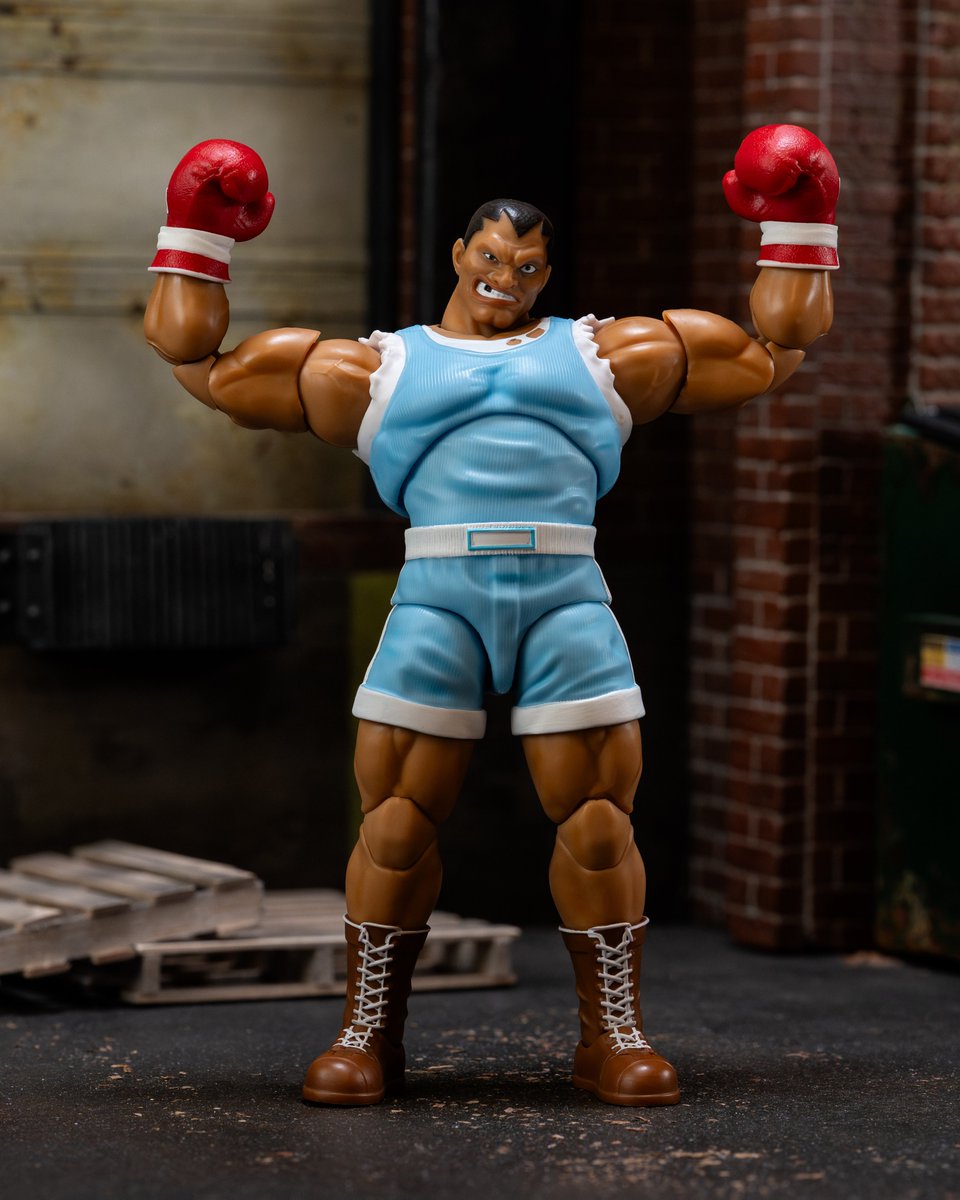 大人気のストリートファイターIIアクションフィギュアに新たなキャラクターが登場！！ 【マイク・バイソン】稼働ポイントは約20か所。パーツを組替えて様々なポーズを再現しよう!!#ストリートファイター #スト２ #アクションフィギュア #ゲーム #コレクションフィギュア #コレクション