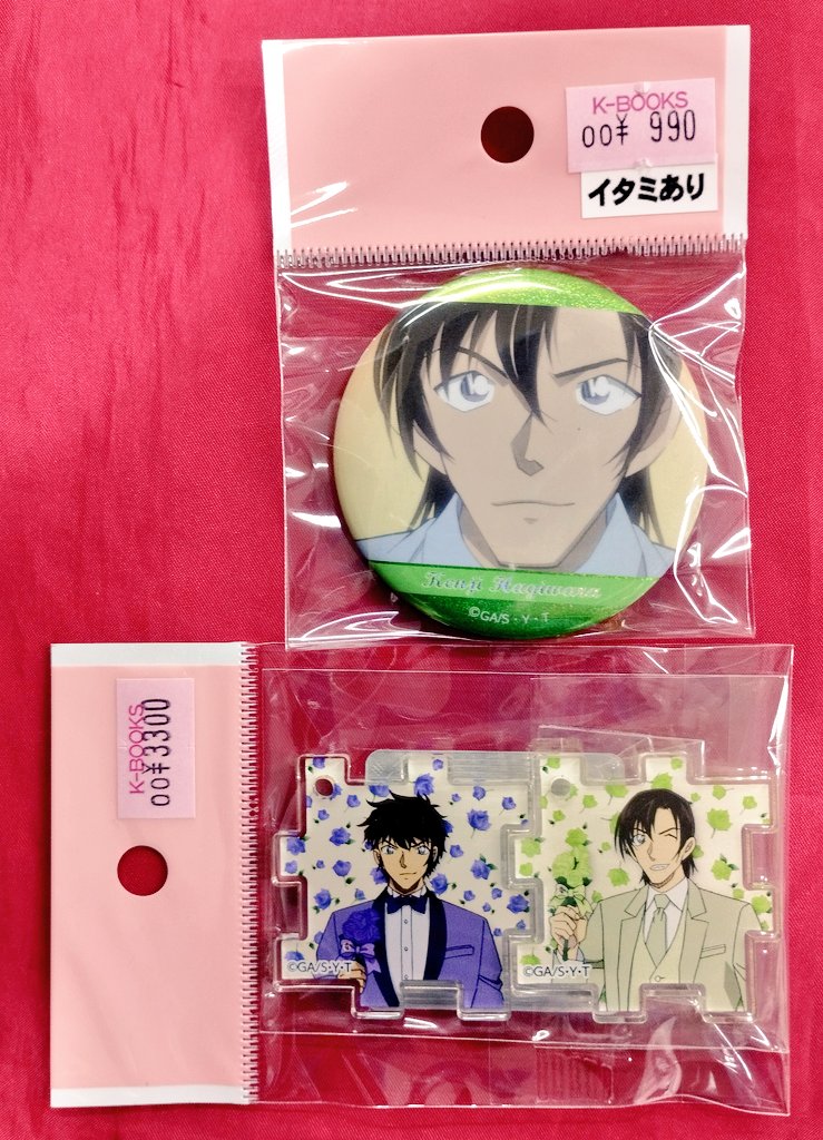 入荷情報】 『#名探偵コナン』グッズが入荷‼️ 〇場面写ホログラム缶