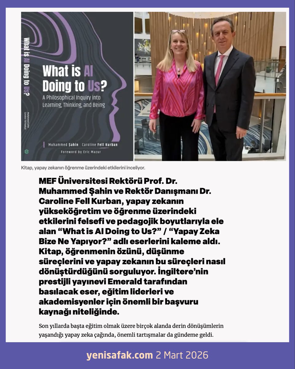 MEF Üniversitesi tweet media