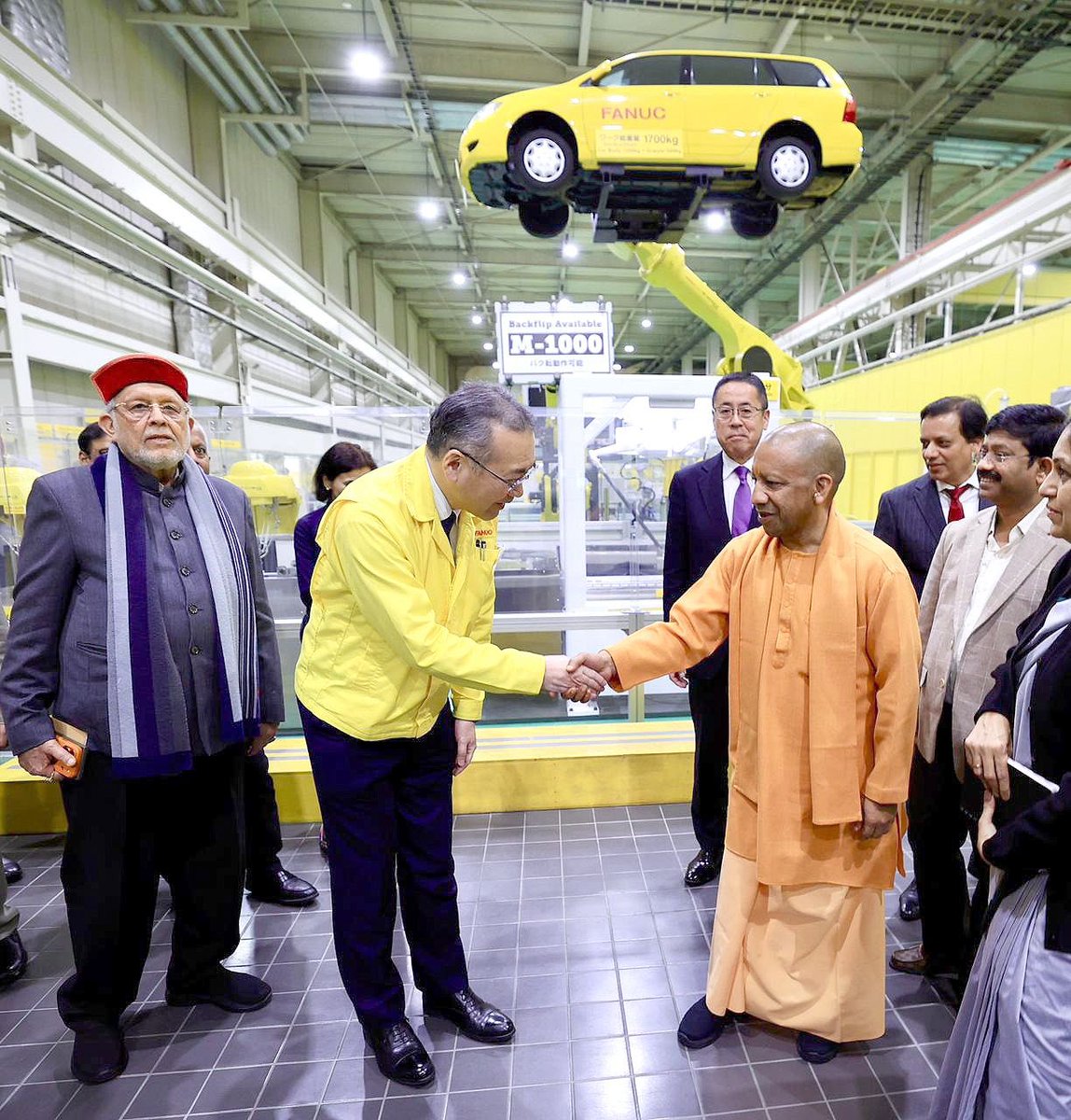 Hon’ble Chief Minister of Uttar Pradesh Yogi Adityanath visited ...