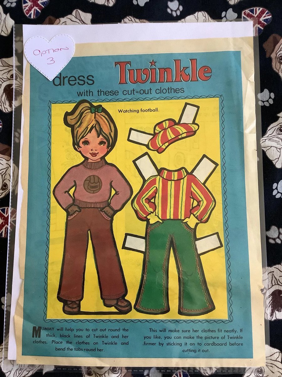 WatsonsVintage's tweet image. Happy Monday to all at #EarlyBiz These cute #Twinkle #PaperDolls are ADORABLE! Why not treat yourself to a little bit of nostalgia to raise a smile. We could all do with a moment or two of joy in these troubled times. Pop on over to the Paper Doll section within our Emporium