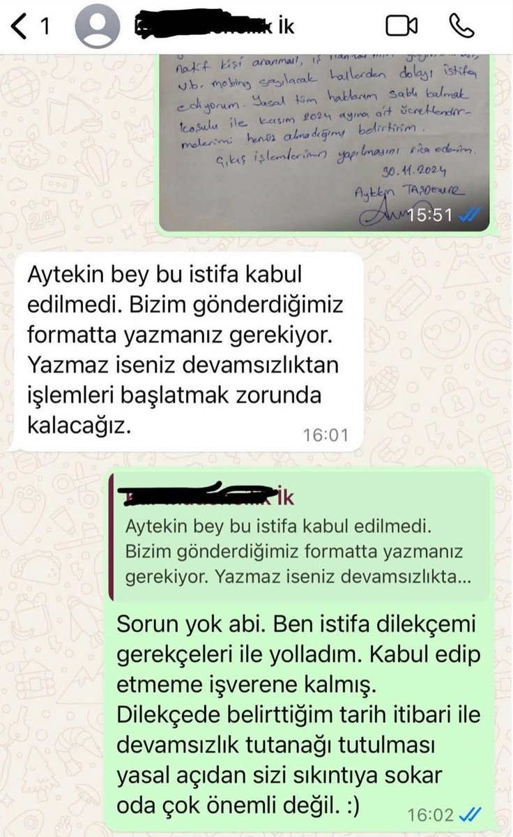 bayrakmedya's tweet image. Bir işletmede çalışan personelin sunduğu istifa dilekçesinin “format uygun değil” gerekçesiyle kabul edilmemesi üzerine, çalışan insan kaynaklarına alaycı bir tavırla yanıt verdi.