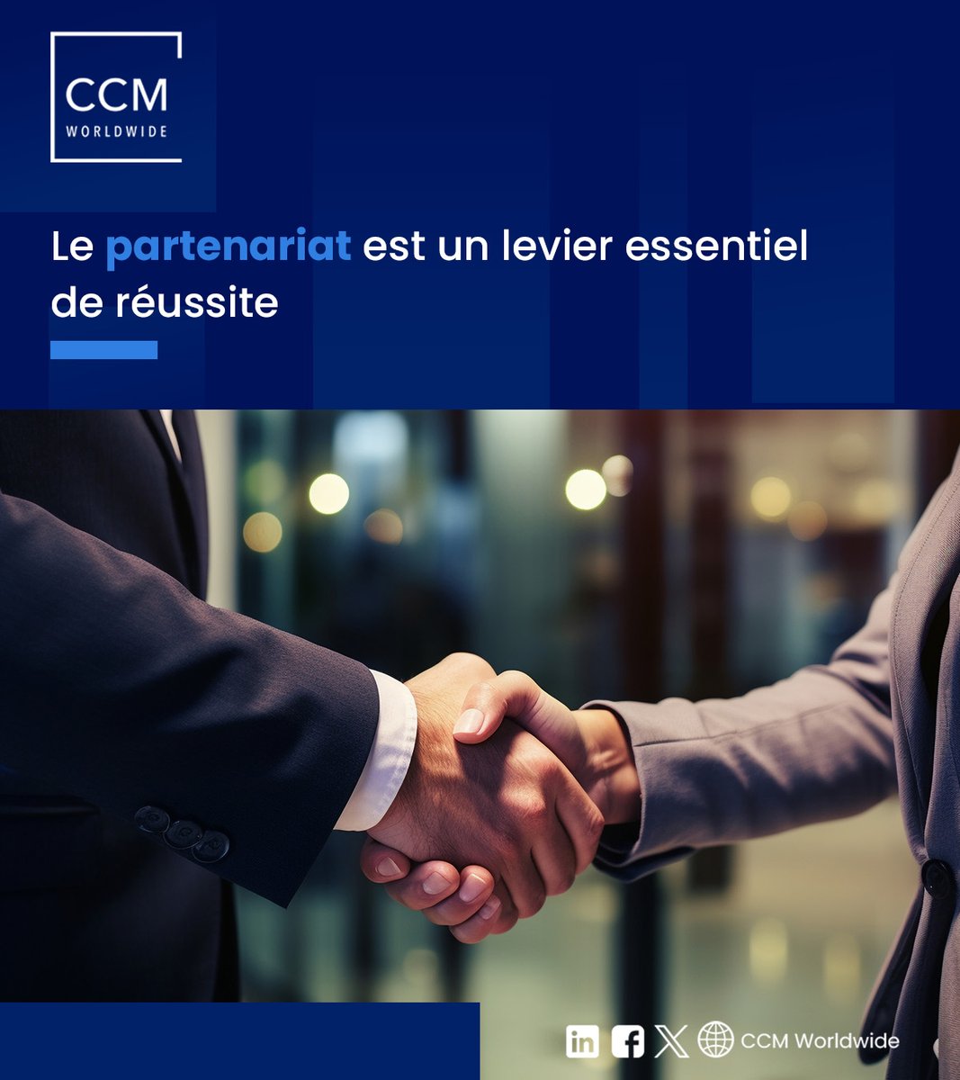 ccm_consulting's tweet photo. 🤝 Les partenariats institutionnels sont un levier stratégique de transformation.

La collaboration entre bailleurs, ministères et agences publiques renforce la cohérence, l’efficacité et l’impact des projets.

🔹 Vision partagée
🔹 Coordination solide
🔹 Gouvernance claire https://t.co/UtkATKJmHm