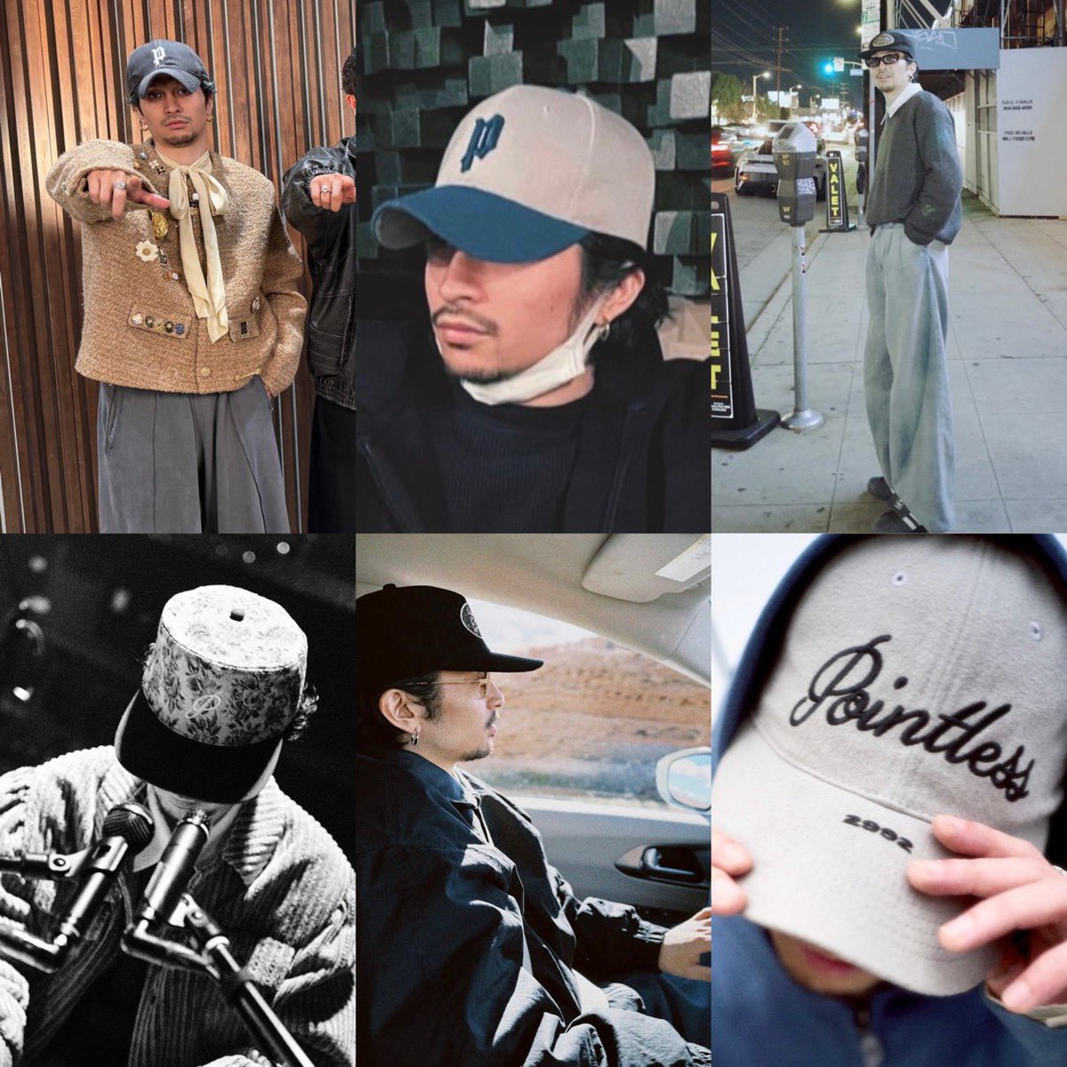 King Gnu 常田大希の手がける POINTLESS JOURNEY 初キャップ