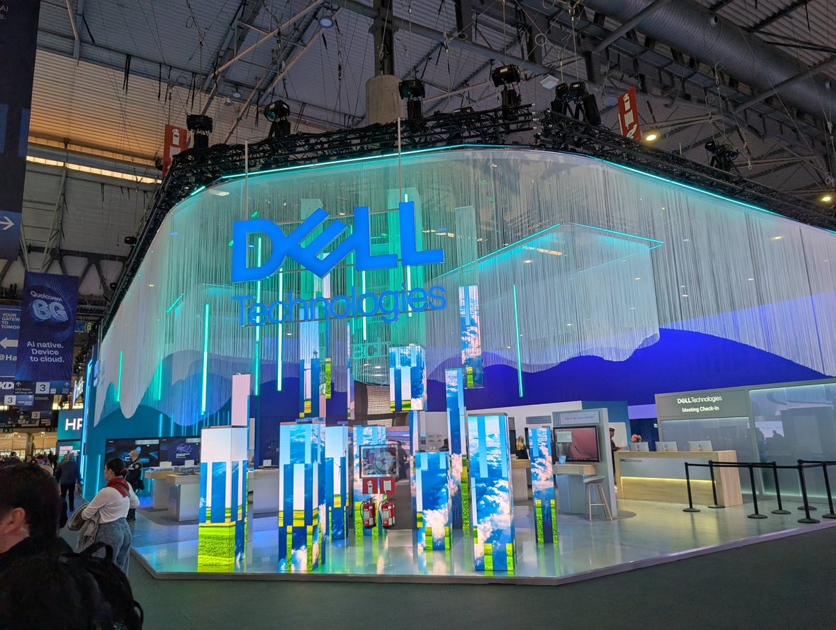Join us today at <a href="/DellTech/">Dell Technologies</a> booth in Hall 3 of #MWC to experience where #Telco technologies can take your company.From digital twins, #EdgeAI, #computervision and many more... #uwork4dell