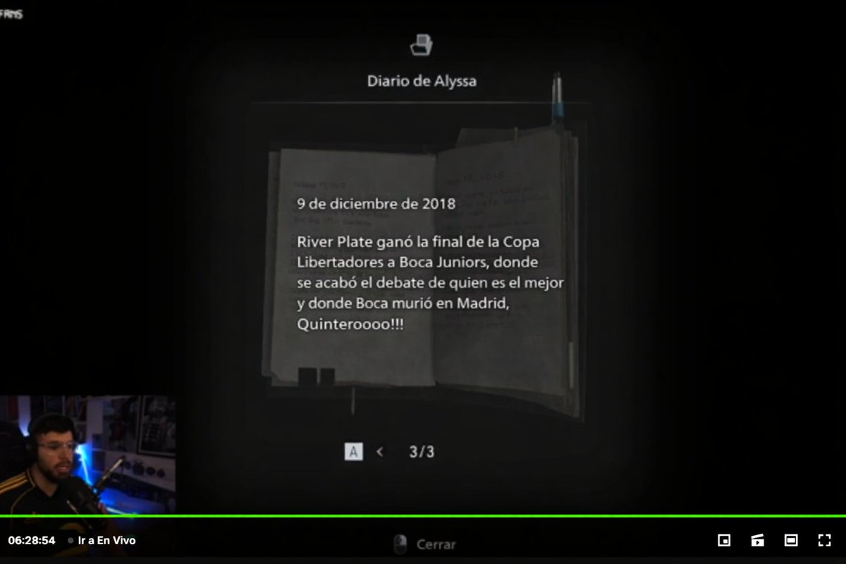 Muy objetivo el Resident Evil 👏