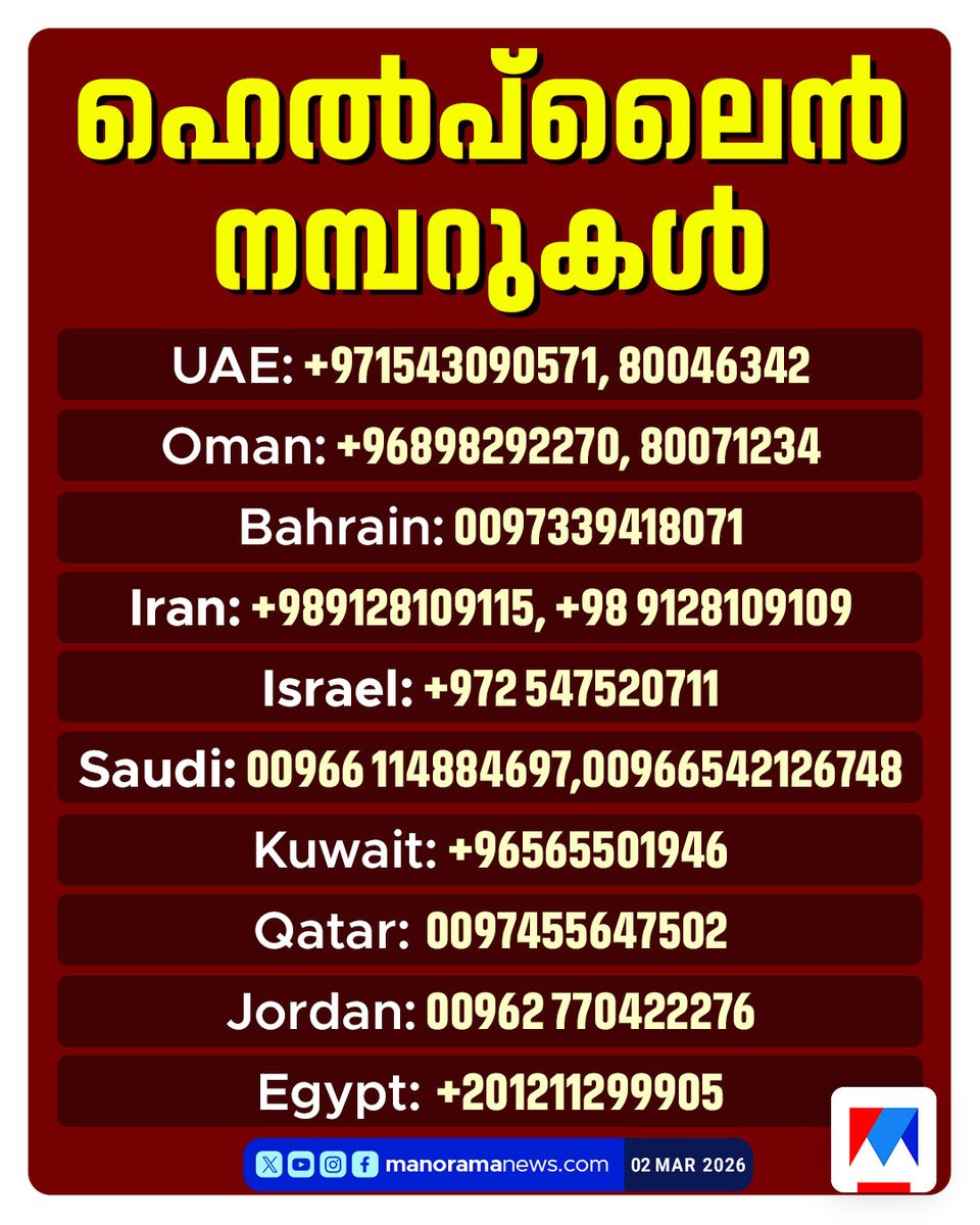 Manorama News tweet media