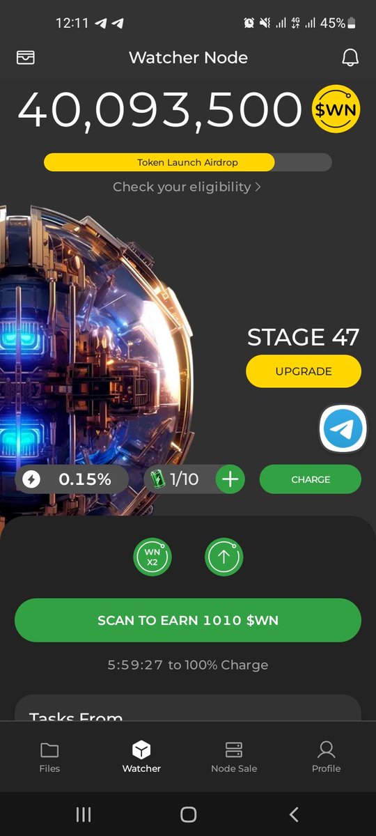 asadk170's tweet photo. Launching my denet storage app to watch nodes 
@DeNetPro

  from Pakistan #WatchersEverywhere https://t.co/fa11S3lQFA