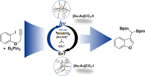 bhkenlo's tweet photo. Mechanism and Roles of Carbonate in Photoinduced Dual Gold-Catalyzed Cyclization gem-Diborylation of Aryl Iodides: Theoretical Investigations | Inorganic Chemistry https://t.co/kOxKUoBUEJ Li and co-workers @InorgChem #gold #carbonate #cyclization #gem_diborylation #aryl_iodides https://t.co/HiGqyHQUiL