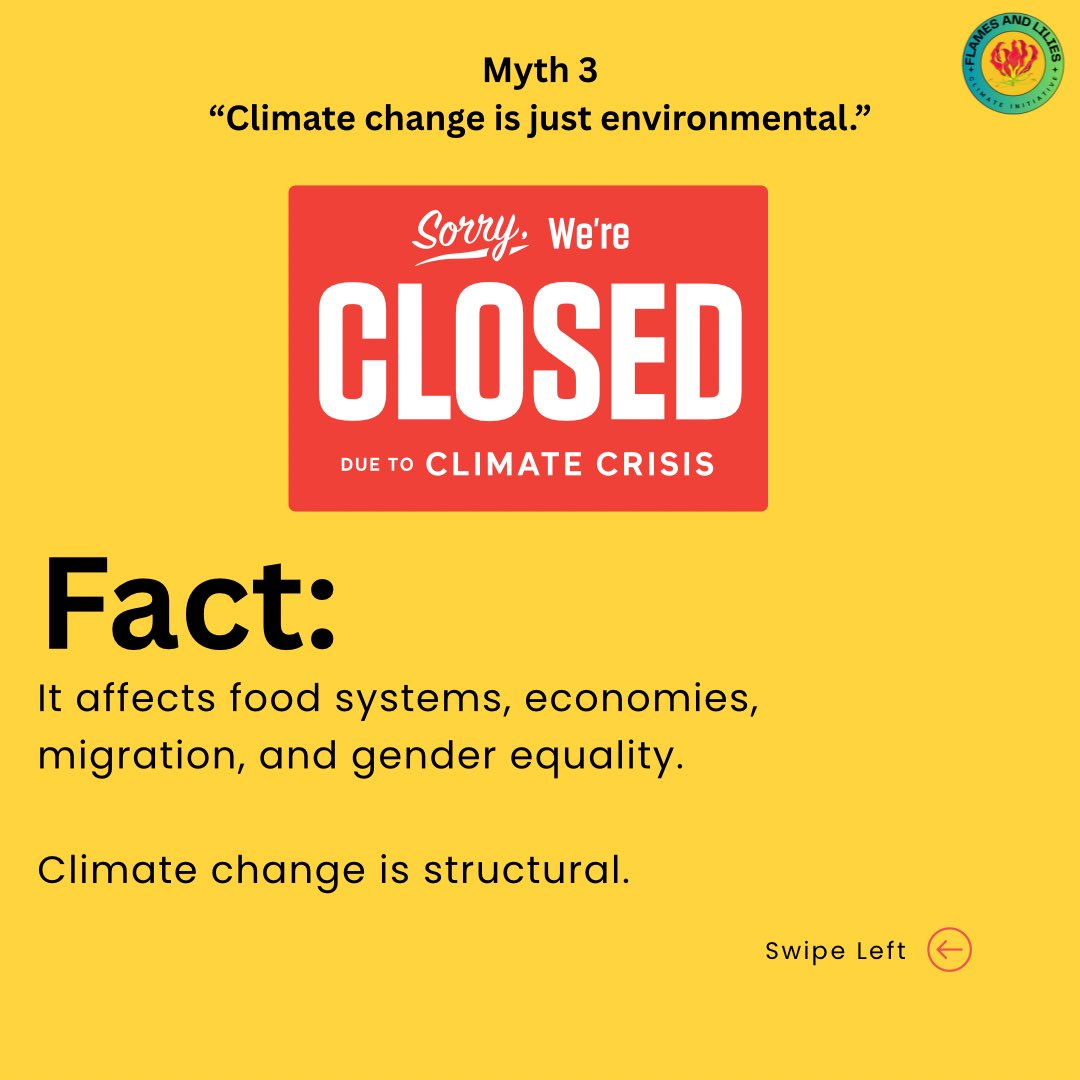 Flames and Lilies Climate Initiative tweet media