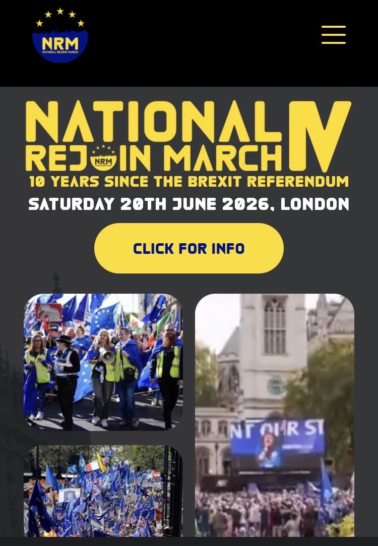 The Rejoin EU Party tweet media