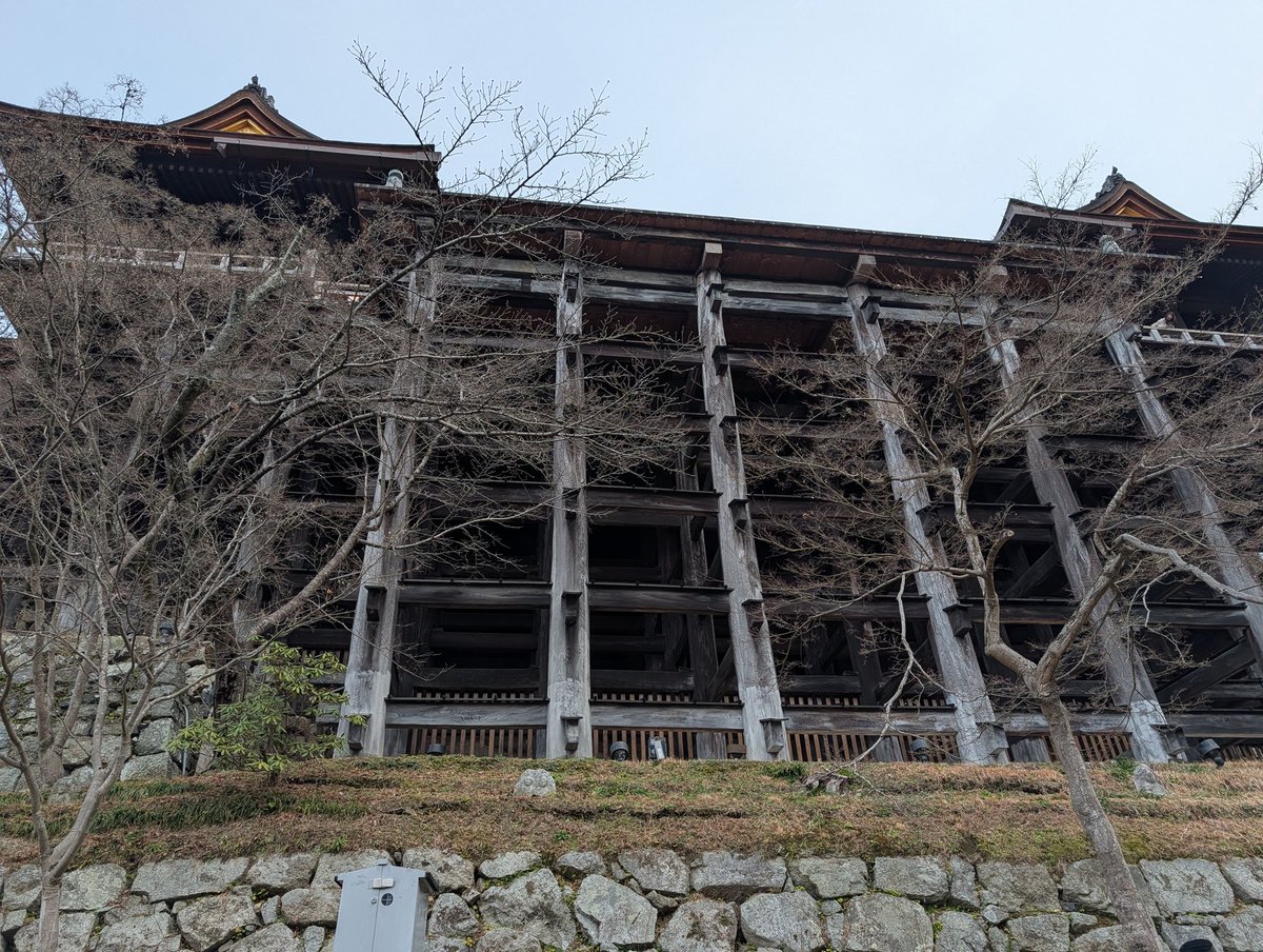 nakassyu's tweet photo. 小学生振りの清水寺
平日でも混むと言われたので朝イチで拝みに🙏
その後に千本鳥居へ https://t.co/Y9j09UAn4z