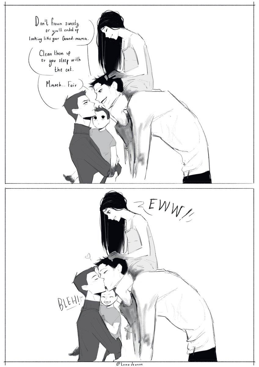 HERE YA GO GODDAMNIT- Palegun mini comic! (Baby Lily and baby Misha)

Enjoy! hope it worth the wait HEHEHE 💖💖💖

Pls comment I would love to read y'all, and sorry if I misspelled a word!
#palegun