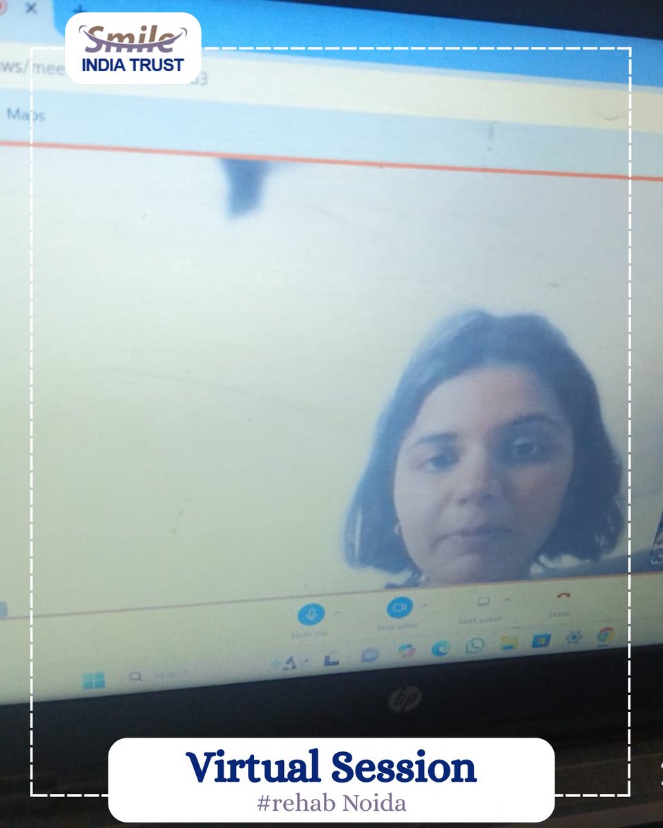 smileindiatrst's tweet photo. A room full of smiles, curiosity, and hope 💙
Through our virtual session at Rehab Noida, children came together to learn, laugh, and grow—proving that when care meets compassion, distance is never a barrier.

#SmileIndiaTrust #VirtualSession #RehabNoida #InclusiveEducation https://t.co/ELjq9ZNfoJ