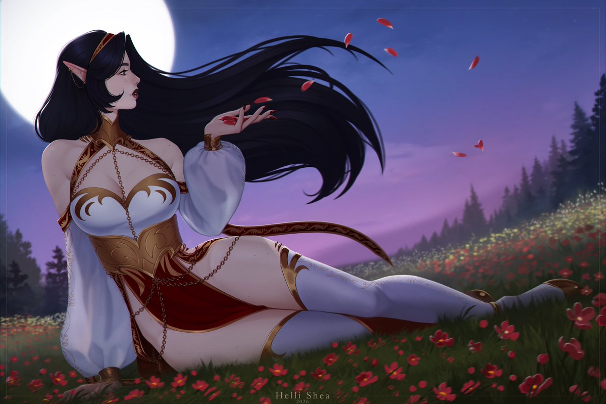 YCH Comm for @/oxygenated_opal ❤️