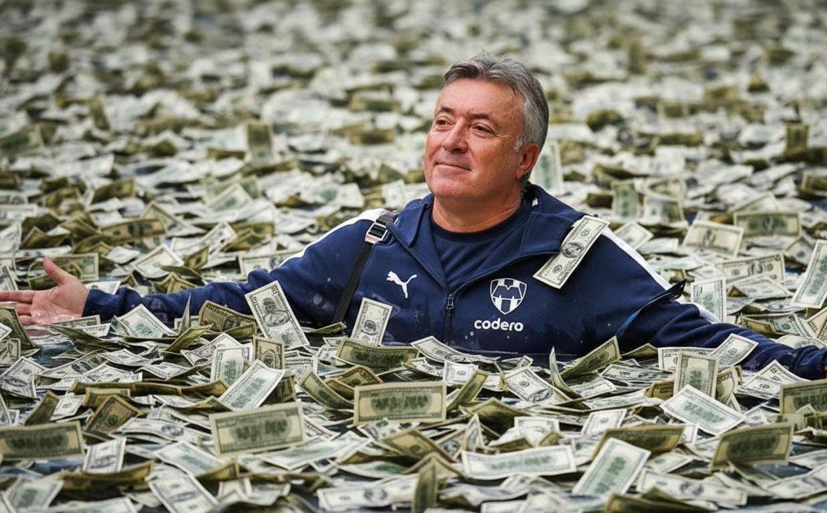 xPD3Zx's tweet photo. @Rayados Torrent dirigió 11 meses en San Luis donde económicamente ganaba 30 mil pesos mensuales 

Hoy con Rayados terminó su ciclo que duró 9 meses y medio, donde ganaba 2MDD MENSUALES + una liquidación de 8MDD por su terminar su contrato antes de tiempo 

Máster CLASS de Torrent https://t.co/8e4xsUajlj