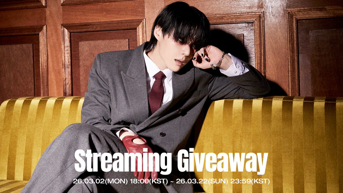 📌임세준(LIM SEJUN) ‘Pray For God’ 발매 기념 스트리밍 이벤트 안내

[참여 기간]
🗓️1주차 - 26.03.02 (Mon) 18:00 (KST) ~ 26.03.08 (Sun) 23:59 (KST)
🗓️2주차 - 26.03.09 (Mon) 00:00 (KST) ~ 26.03.15 (Sun) 23:59 (KST)
🗓️3주차 - 26.03.16 (Mon) 00:00 (KST) ~ 26.03.22 (Sun) 23:59 (KST)