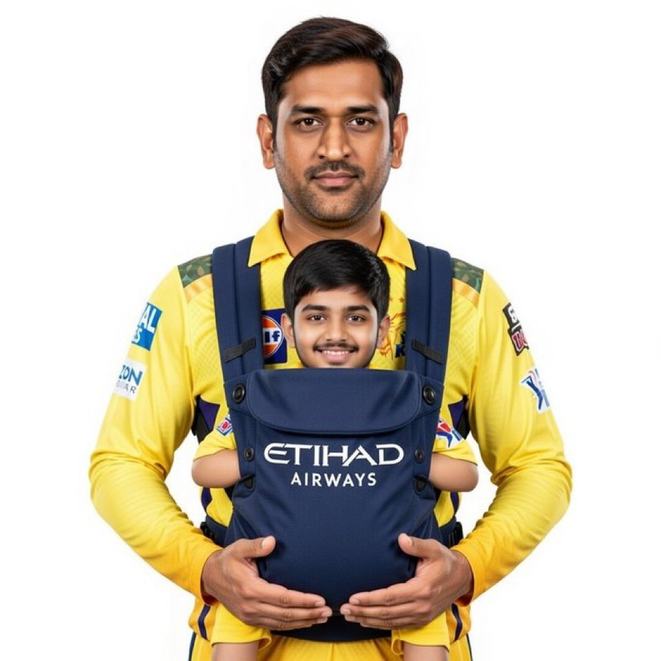 MS Dhoni &amp;sons 🥶🙏

#WhistlePodu #VishwanathanAndSons