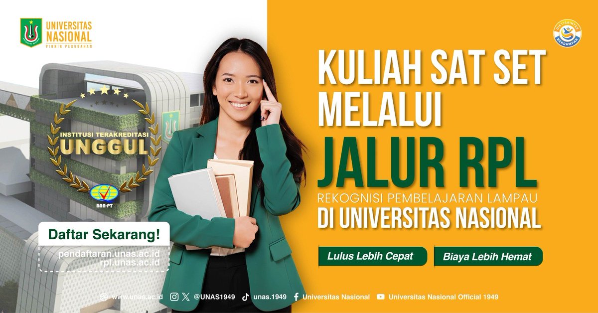 Universitas Nasional tweet media