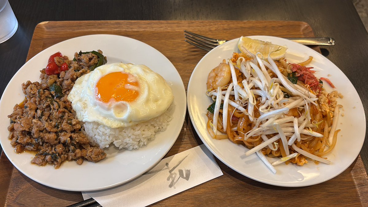yuudaioffline's tweet photo. 歌舞伎飯
アパホテルのランチ　ガパオパッタイうまし https://t.co/qEqiMvqxYg