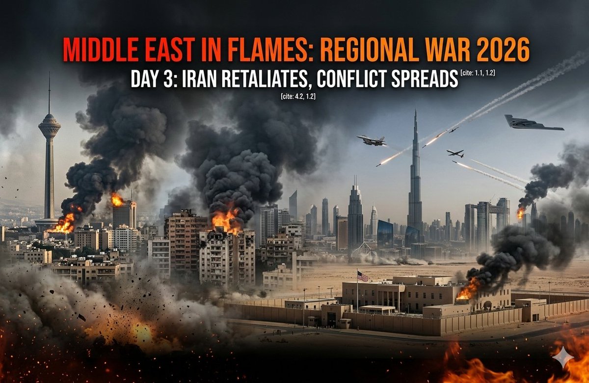 ali1125633's tweet photo. ��� IRAN RETALIATES: Direct missile strikes have been reported targeting Dubai, Doha, and Jerusalem today.March 2, 2026
#GlobalConflictWatch #MiddleEastInFlames #RegionalWar2026 #Day3War #IranIsraelConflict #BeirutUnderAttack #TehranStrikes #DubaiNews #DohaMissile #WorldWar3Risk https://t.co/AJfJSo73bU