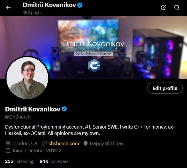 Dmitrii Kovanikov tweet media